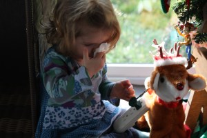 Blowing your own nose