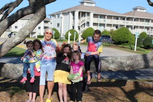 Nana and the grandkids